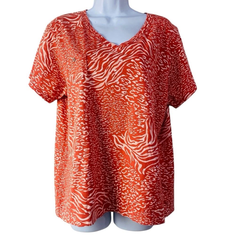 Fresh Produce Terracotta Tunisian Heritage Logo Tee Shirt Size XXL